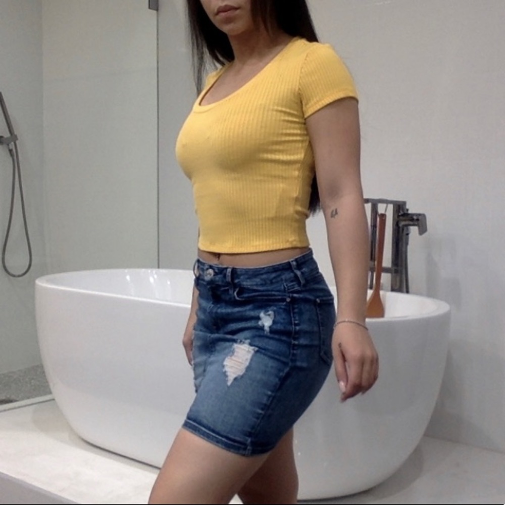 Guess Denim Mini Skirt